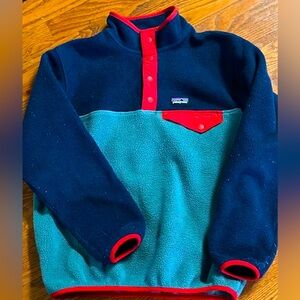 Boys Patagonia Snap Fleece
